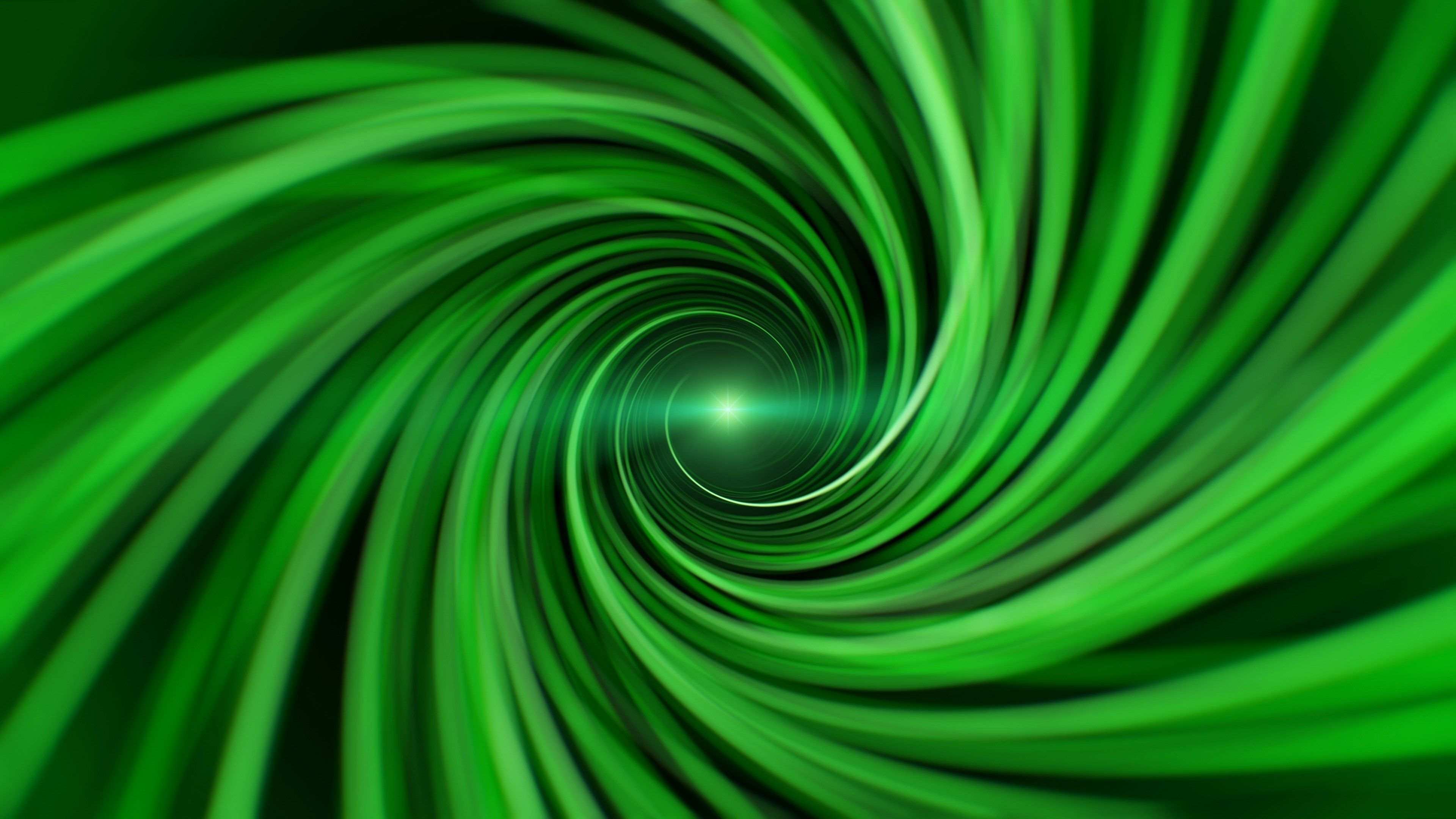 Зеленый вихрь из линий. Спиральный туннель. Зацикленная анимация для фона.jpg