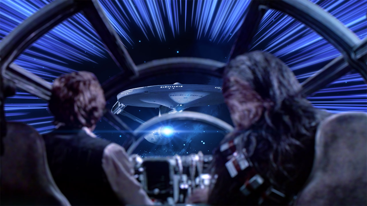Millennium Falcon arrived to Star Trek universe.jpg
